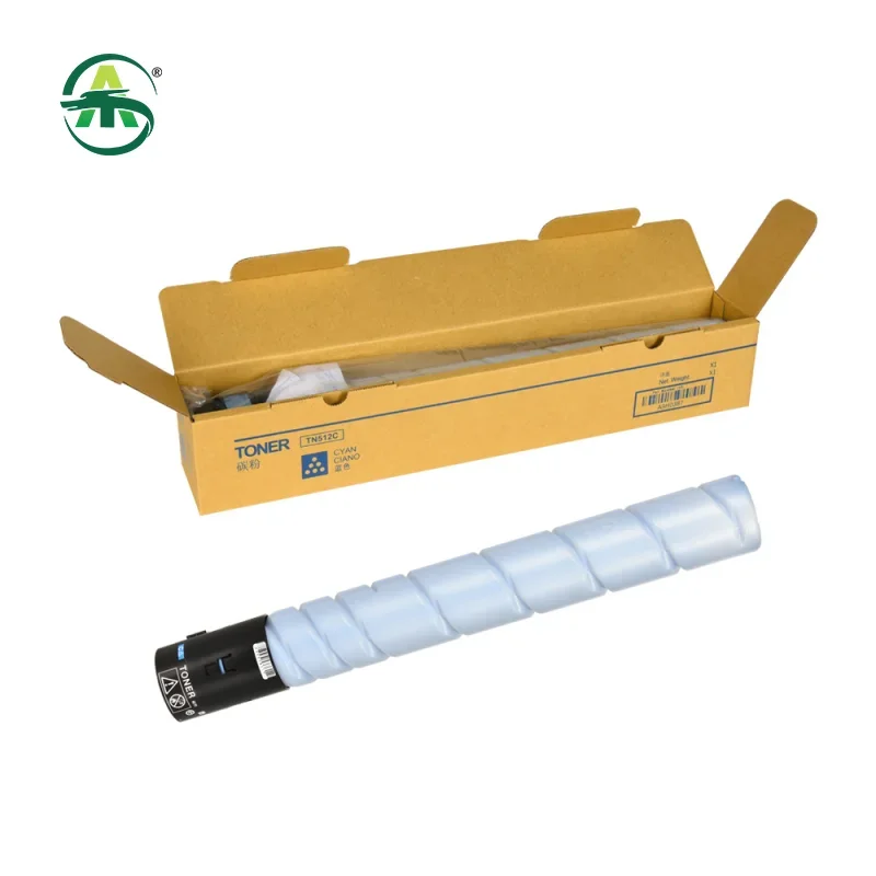 1Set TN512 Copier Toner Cartridge Compatible for Konica Minolta Bizhub C454 C554 Copier Cartridges Powder Supplies 4pcs