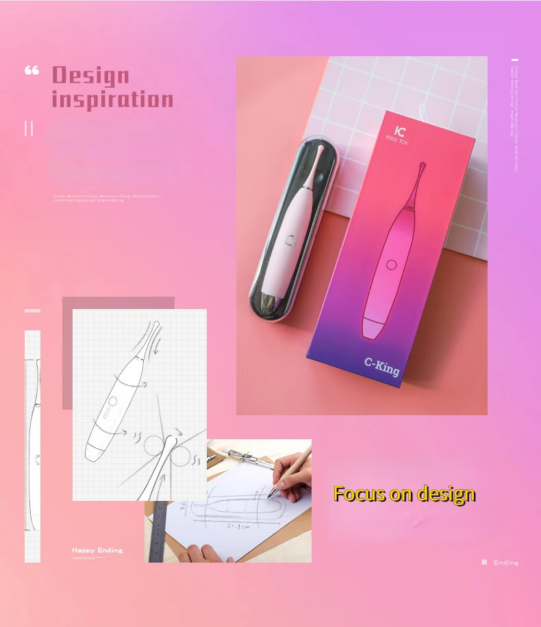 Massager New Vibrator Female Clitoral G-spot Masturbation Device 3 Kinds of Strength Single Point Stimulat_voghion.com