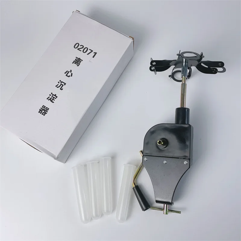 Cheap Hand Operated Manual Precipitator Chemical Centrifuge for Laboratory Use Capacity 4x15ml Lab Equipment SYHD-1