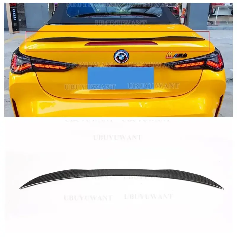 High Quality Carbon Fiber Material Car Tail Wing Decoration Rear Trunk ...