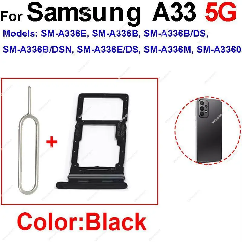 Universal SD and SIM Card Tray Reader Holder Adapter