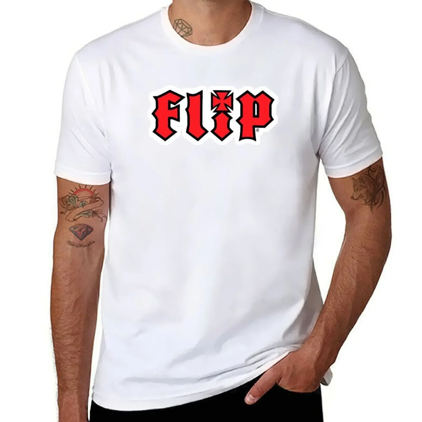 

FLIP SKATE T-shirt Aesthetic clothing for a boy men clothing