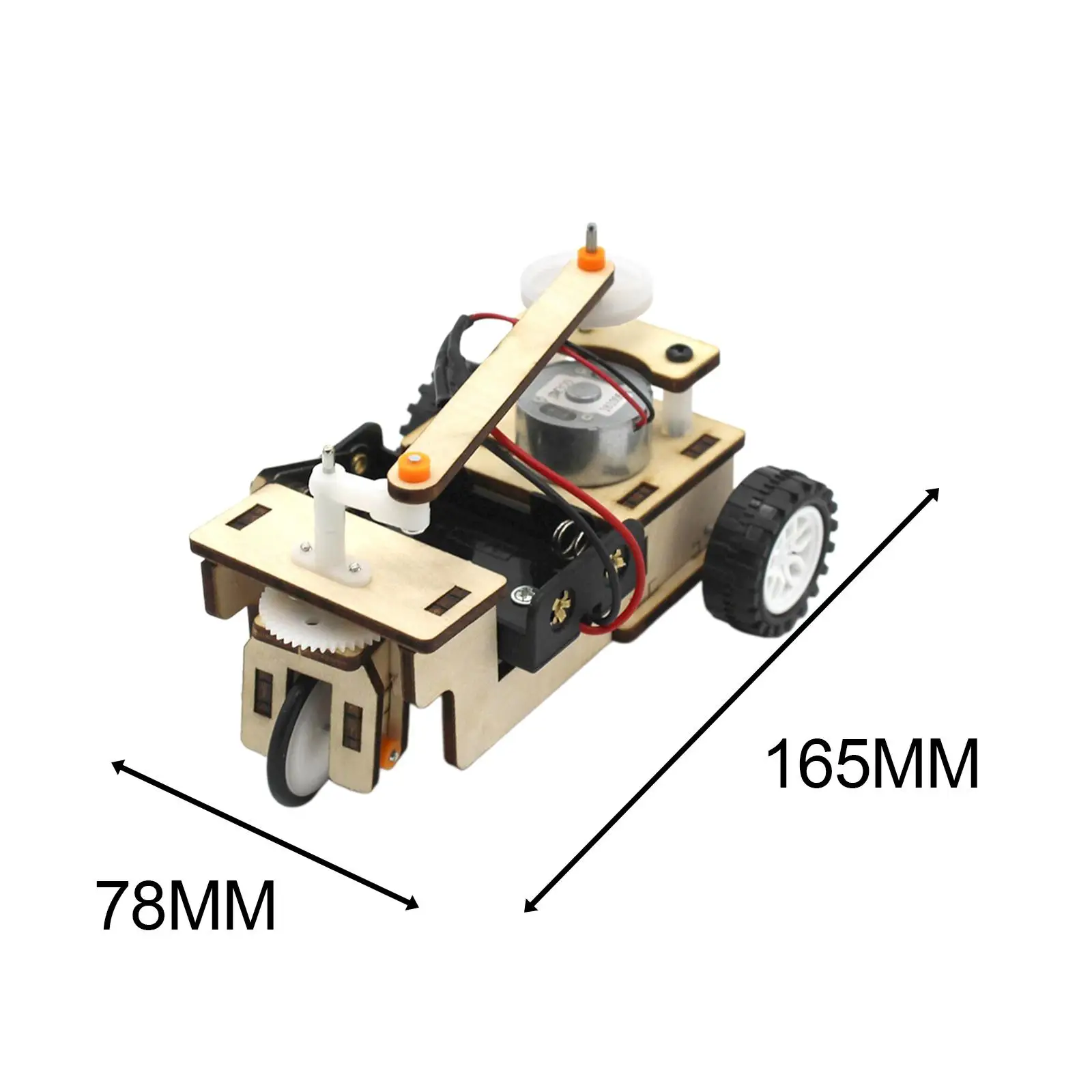 Tricycle Model DIY Kit Children's Fun Science Experiment Toy Building Project for Children Gifts
