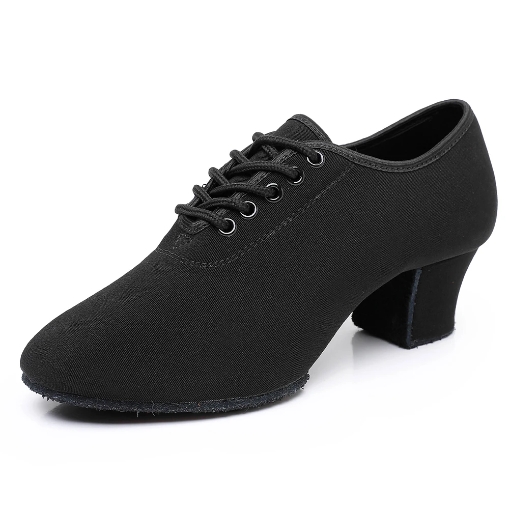 Latin Dance Shoes Tango Salsa Girls Woman Adult Modern Ballroom Dance Shoes Teacher Shoes 3.5/5cm Oxford Sneakers dance shoes
