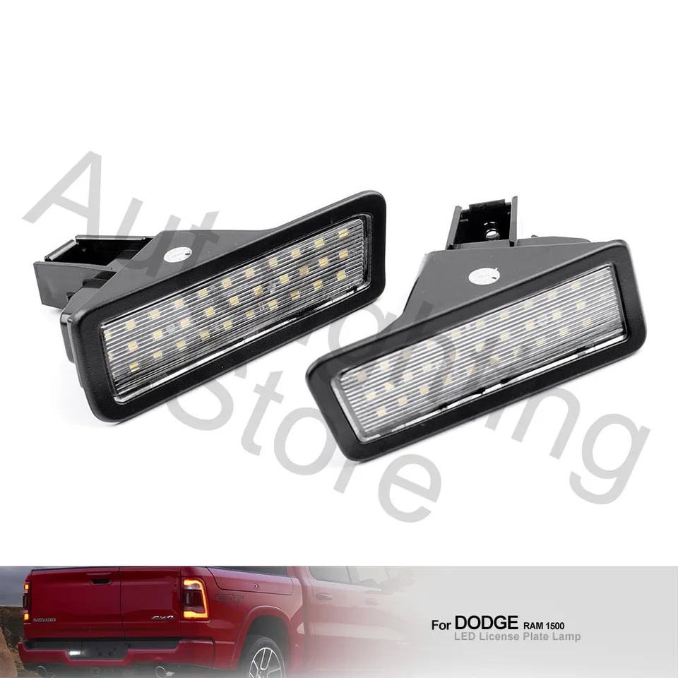 2020 Ram 1500 Accessories 2PCS 12v Led License Number Plate Light