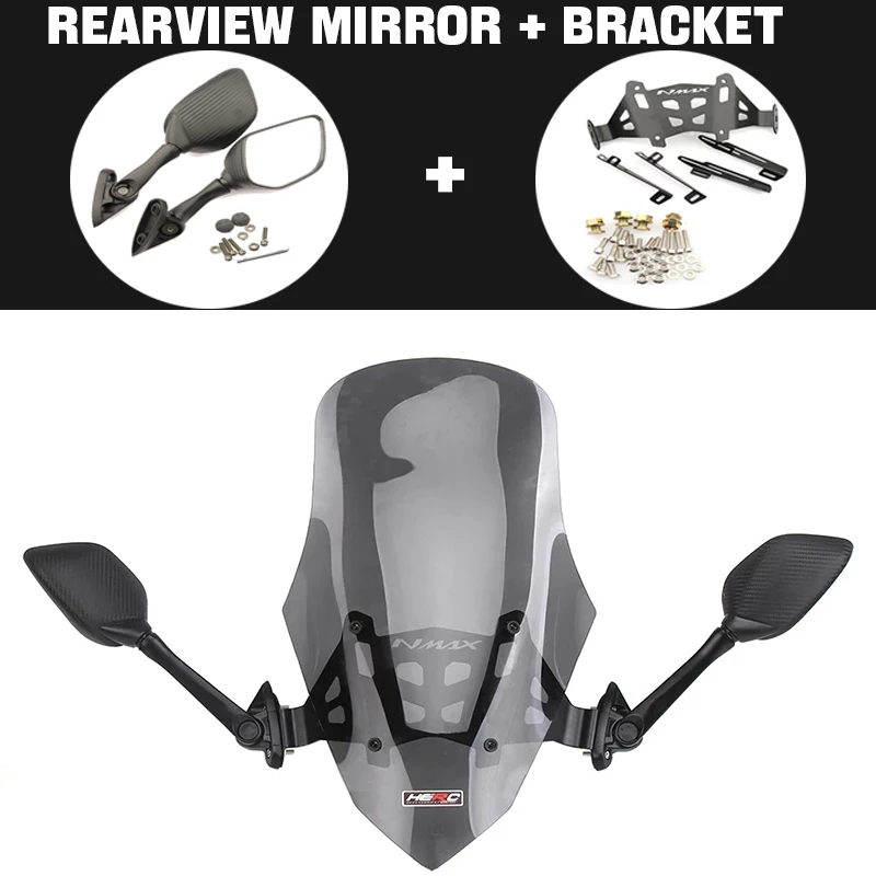 MTKRACING dla YAMAHA X N MAX NMAX 155 2020 2022 uchwyt szyby przedniej