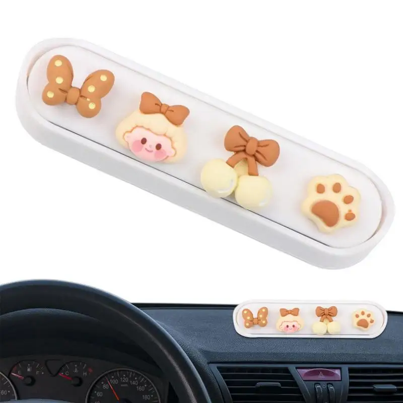 

Car Phone Number Plate Creative Cartoon Automotive Dashboard Temporary Parking Card Luminous Number Plate Park Car Accessories
