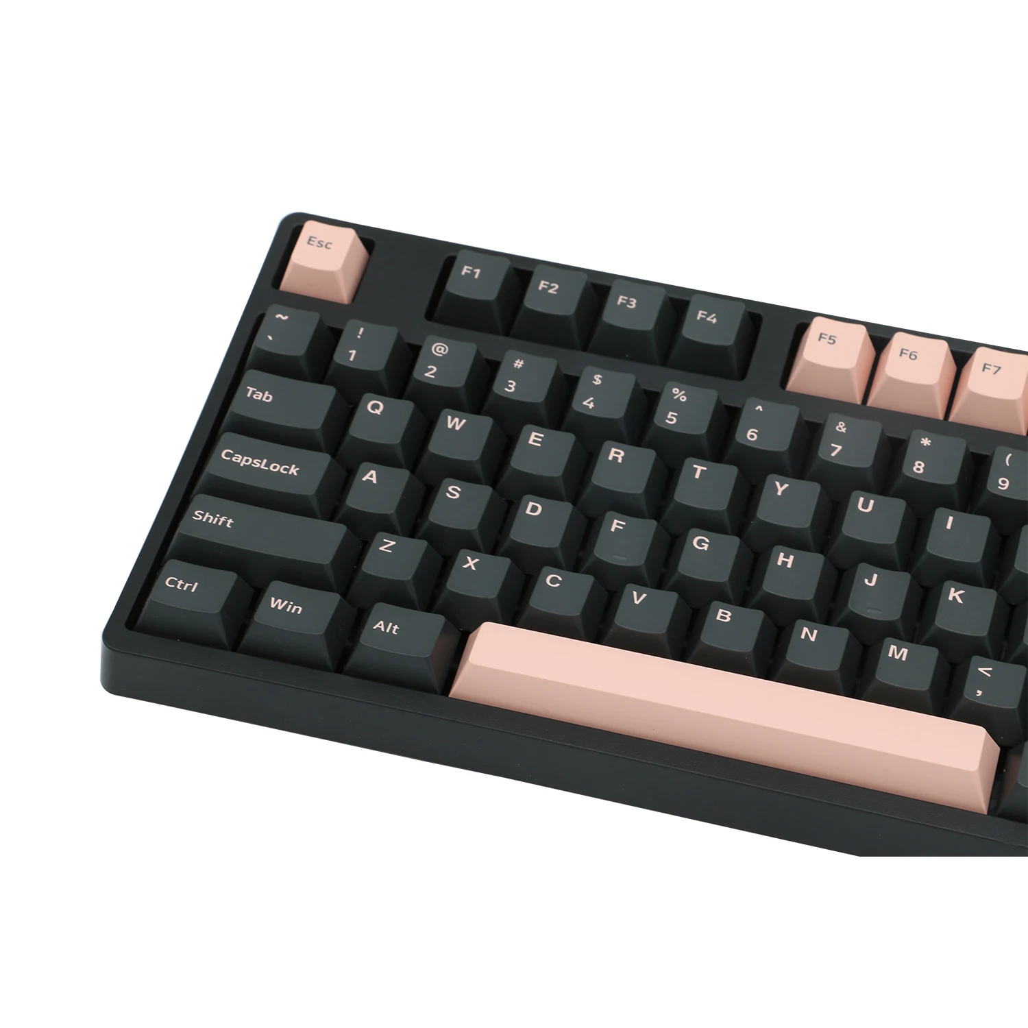 Keebox Noite Sakura Keycaps Cristal Roxo Íris Keycaps Cereja Duplo Tiro Pbt Cherry Perfil Keycaps - Imagem 4
