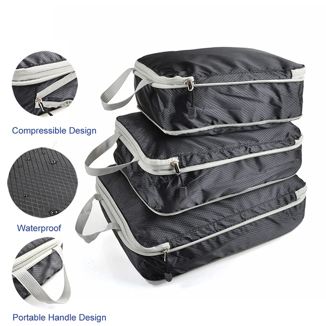Packing Cubes Ikea Bag Organizer Compression Packing Cubes For