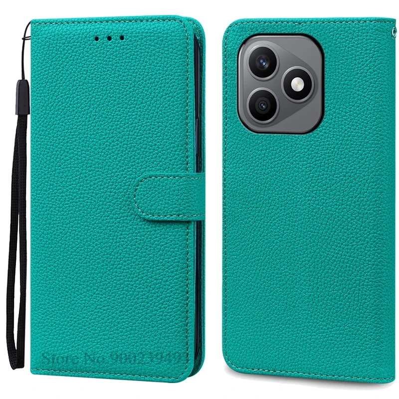 Luxury Wallet Leather Flip Phone Case with Stand and Soft Silicone Book Cover