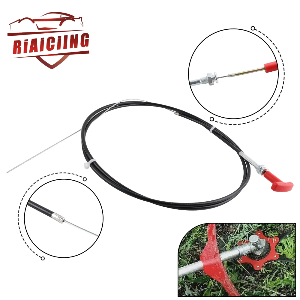 Yingshop Universale YUSh Pull Choke Cavo di Controllo per Trattore Go Cart Kart Vari Modello Rotativo 237 703971 290831 63 Interno 60 Condotto 2-3/4 Viaggio