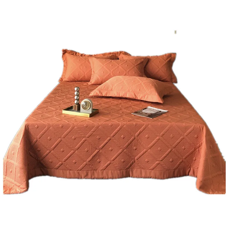 

New solid color bed cover bedding