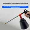 Pneumatic High-pressure Cleaning Gun Spray Gun Car Wash Engine Oil Oil Water Air Dual Adjustable Air Pump Air Compressor 3