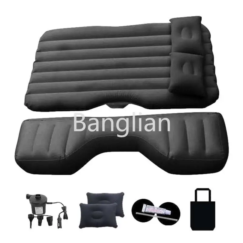 

Car Travel Inflatable Mattress kit Air Bed Back Seat Accessories Rear Clearance Pad Car Sleeping Mattress Auto Camping Artifact