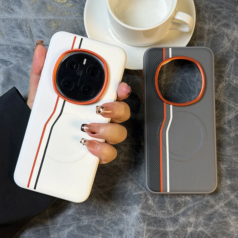 Matte Magnetic Wireless Charging Anti-Fingerprint Case Cover