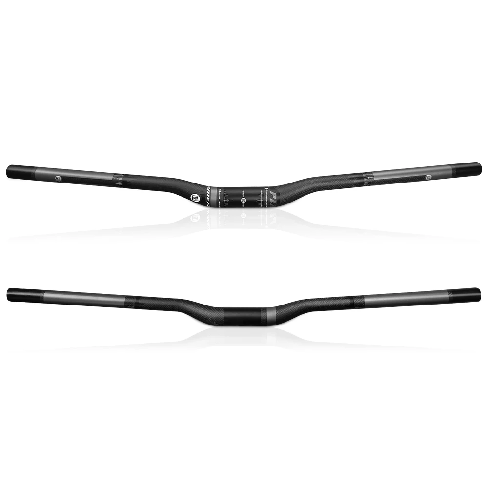 Full Carbon Mtb Riser Bike Handlebar Set 660/680/700/720/760mm*31.8mm Mountain Bicycle Handle