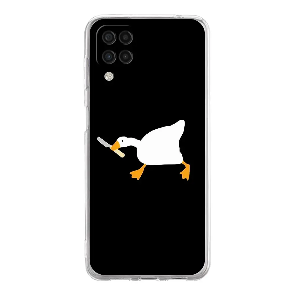 Cartoon Doubt Duck Phone Case Cover