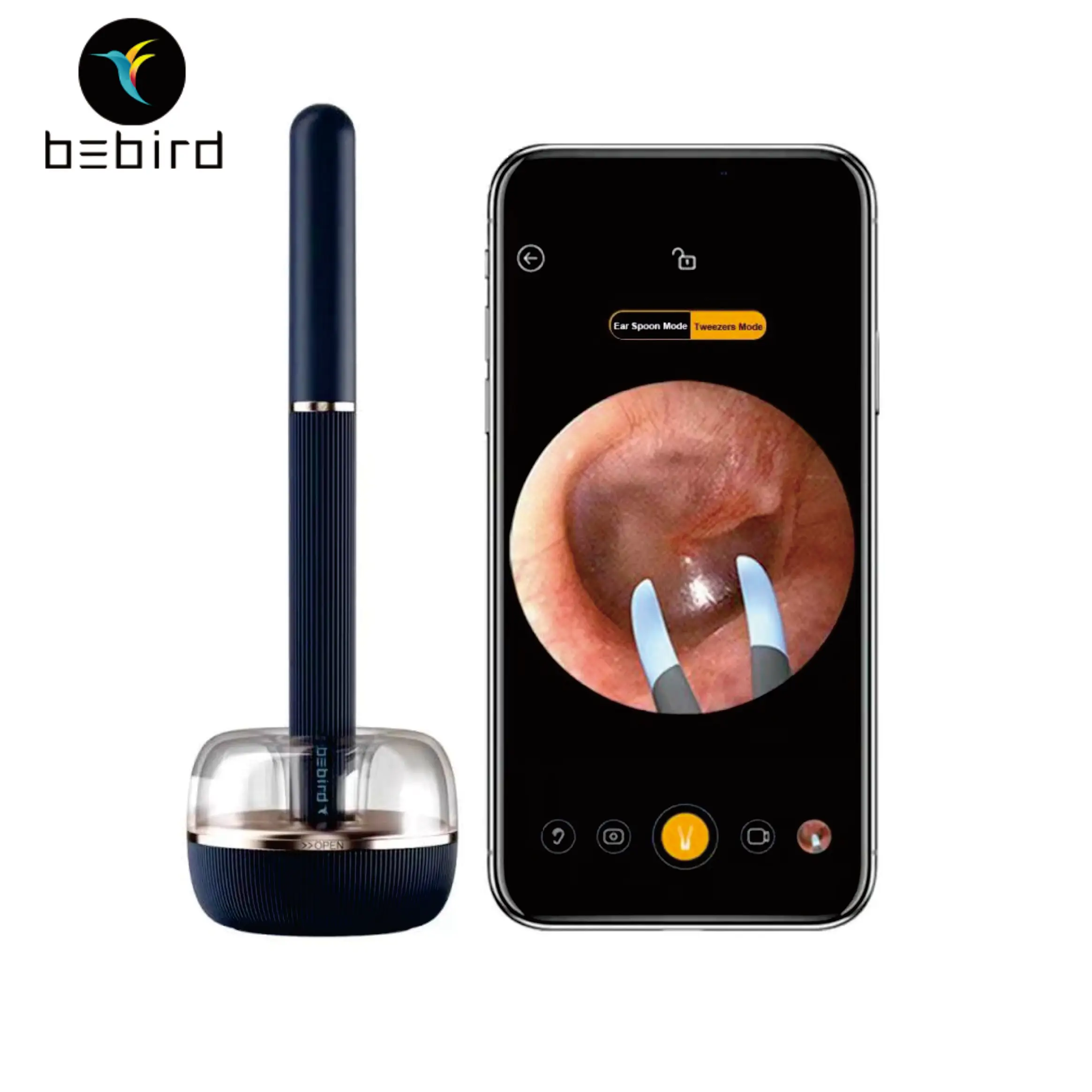 Bebird Note 3 Pro Visual Earpick E Pinzette Detergente 2 In 1, Strumento Di Rimozione Cerume Per Orecchie Wifi, Fotocamera Per Otoscopio Auricolare Pi