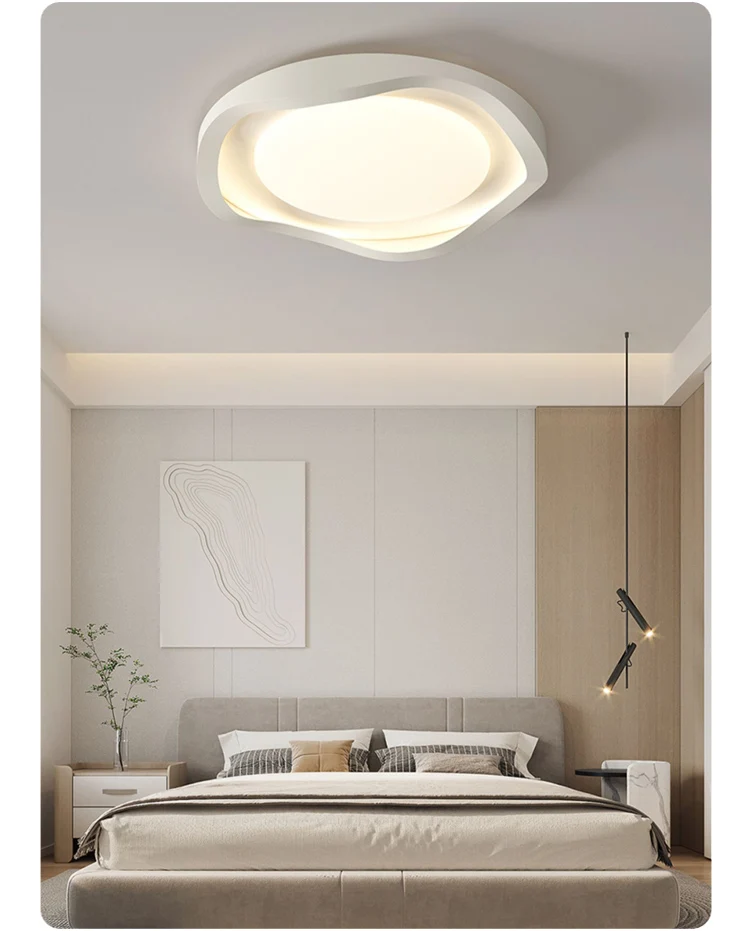 Modern White LED Ceiling Chandelier S78f98bfa6d1148f497803774623986e3F