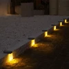New solar lights outdoor corridor steps staircase lights outdoor waterproof garden fence decorative LED wall lamps 2
