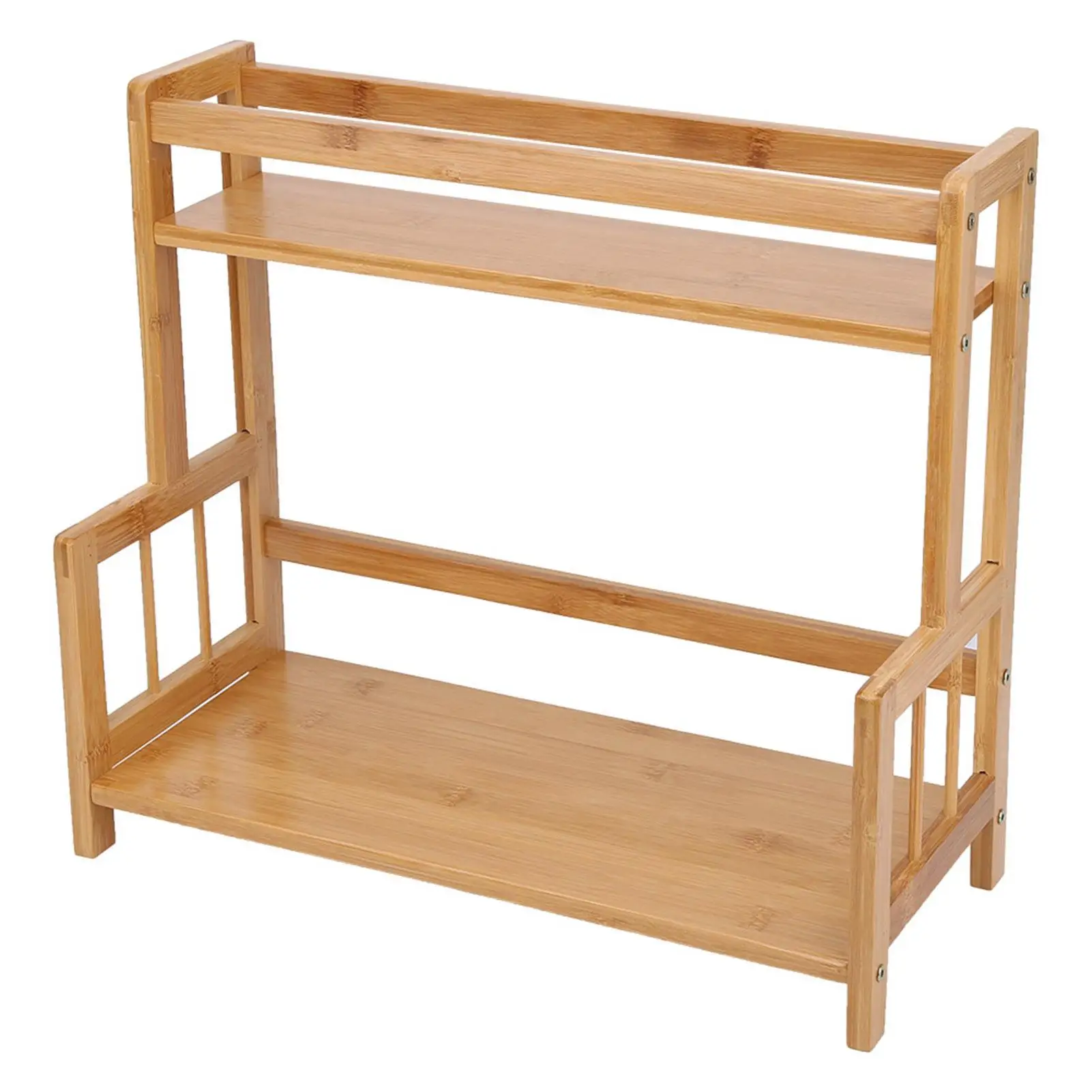 2-Layer Multifunctional Kitchen Spice Seasoning Rack Organizer