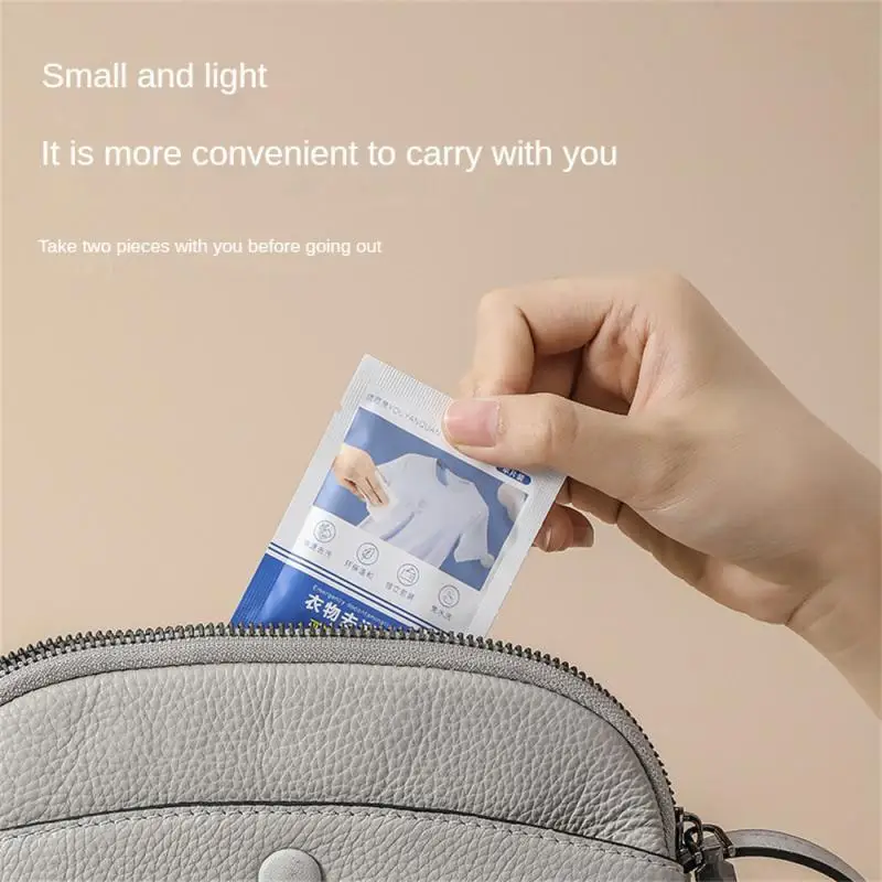New Clothing Decontamination Paper Disposable Portable Clothes Decontamination cloth Cleaning Wipes
