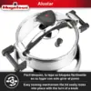 Quart Pressure Cooker, recommended use for professionals, made of extra thick aluminum, express, has a Th 5