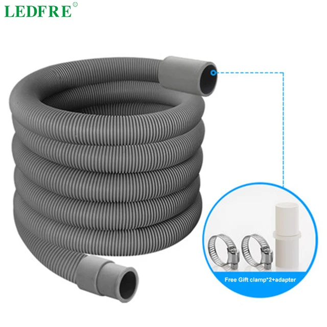 LDEFRE-Kit d'Extension de Tuyau de Vidange pour Machine à Laver, Tambour  Entièrement existent, Adapté à Hong 20 ou 25 Sorties, 2.5 à 50 Pieds,  LF25002 - AliExpress