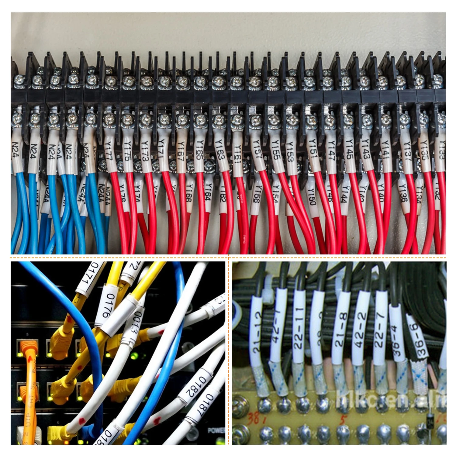 Fabricante da Etiqueta do Tubo do Psiquiatra do Calor Apropriado para o Irmão P-toque Hse231 Hse-211 221 241 251 611 621 631 641 651 10 Peças - Imagem 2