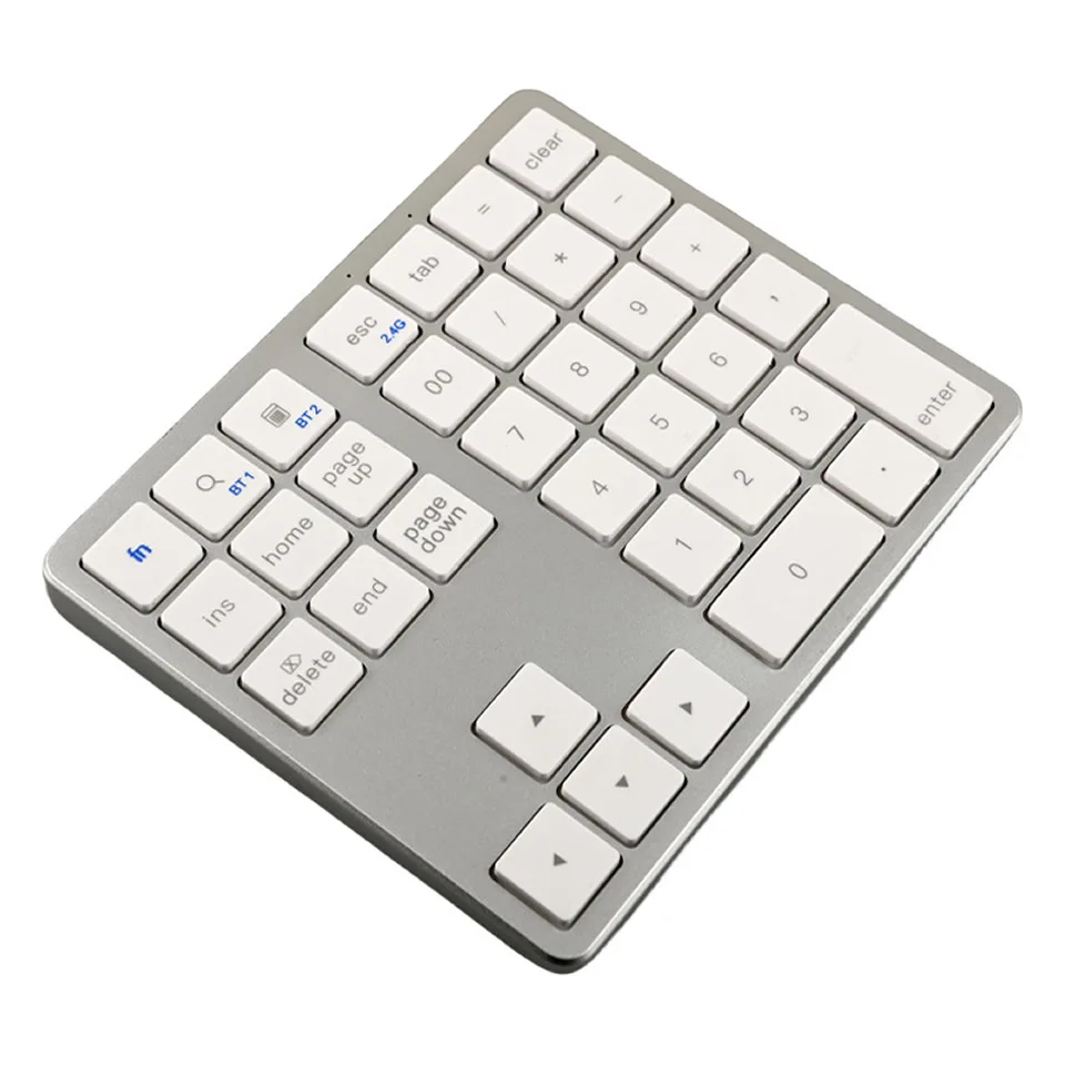 USB recarregável, teclado numérico para IOS, Android, janela, teclado digital