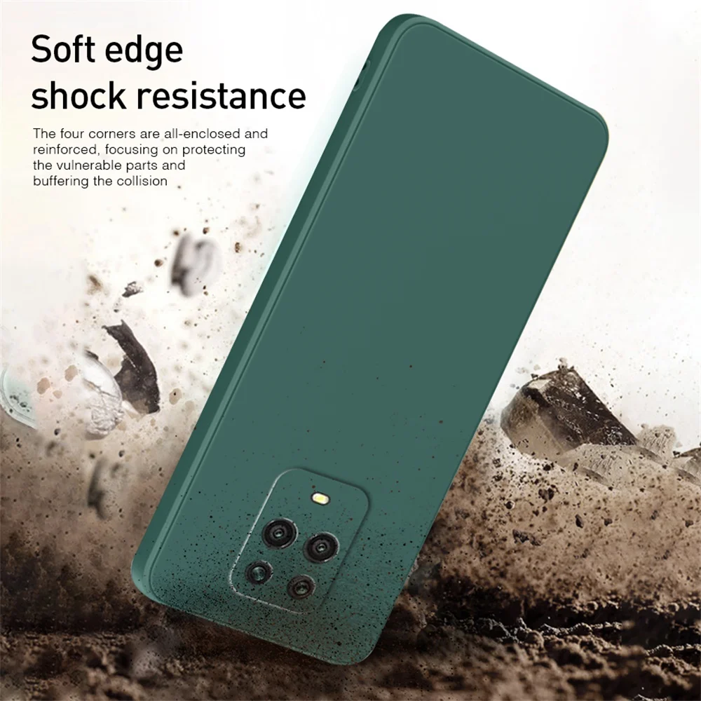 Phone Case Liquid Silicone Matte For Xiaomi Redmi Note 9 Pro Max 9S 9T Note9pro Camera Protective Thin Back