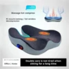 Massage Cushion office sitting caudal vertebra decompression vibration heating mat cushion PC training mat 3