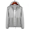 Plus Size 8xl Summer Zip Pockets Uv Sun Protection Skin Coats Men Breathable Nylon Ultra-light Windbreaker Hooded Casual Jackets 3