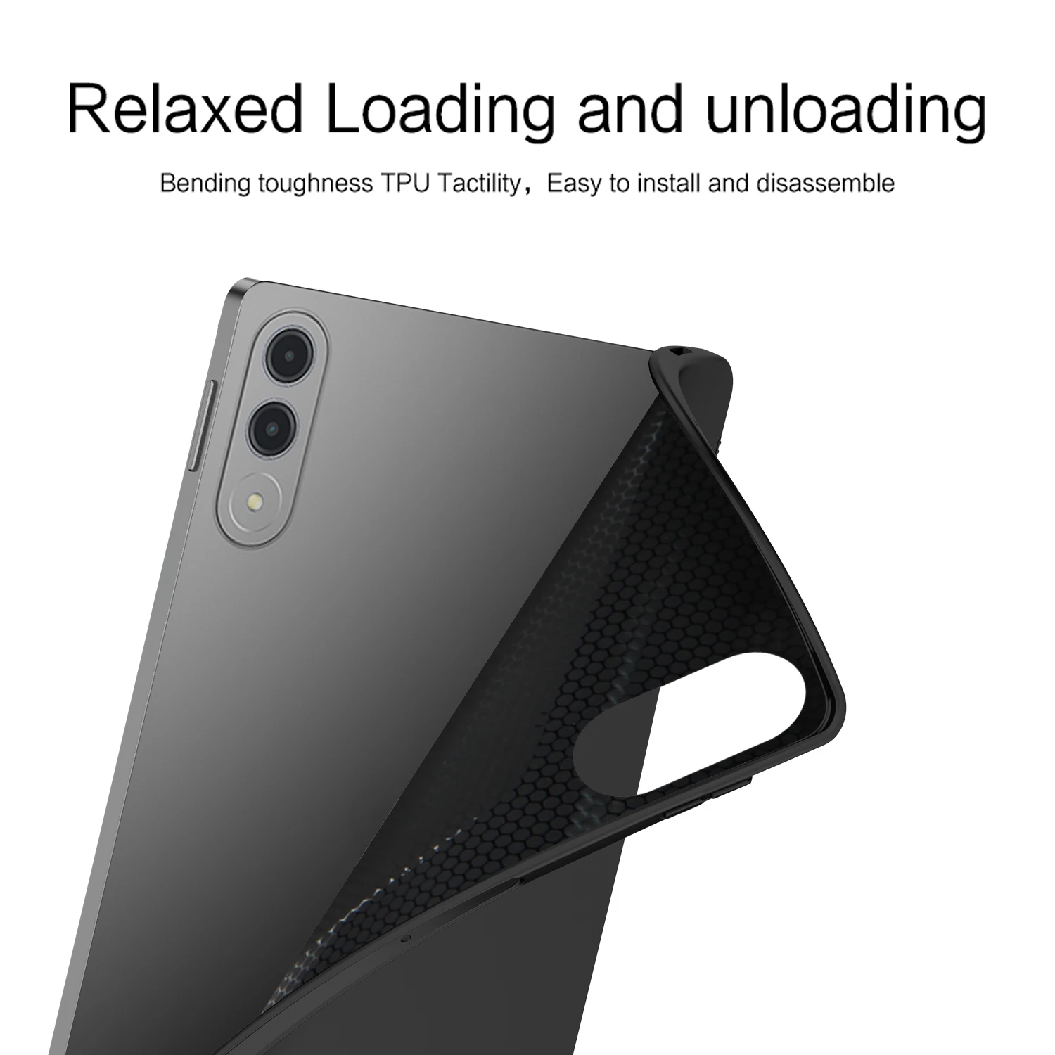 AJIUYU Soft TPU Silicone Protective Tablet Cover - 11.1 Inch