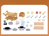 Sylvanian Families Dollhouse Playset Kitchen Cookware Set Accessories Gift Girl Toy No Figure New in Box 5090 4