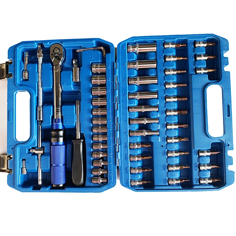 53Pc Torque Key Wrench Set