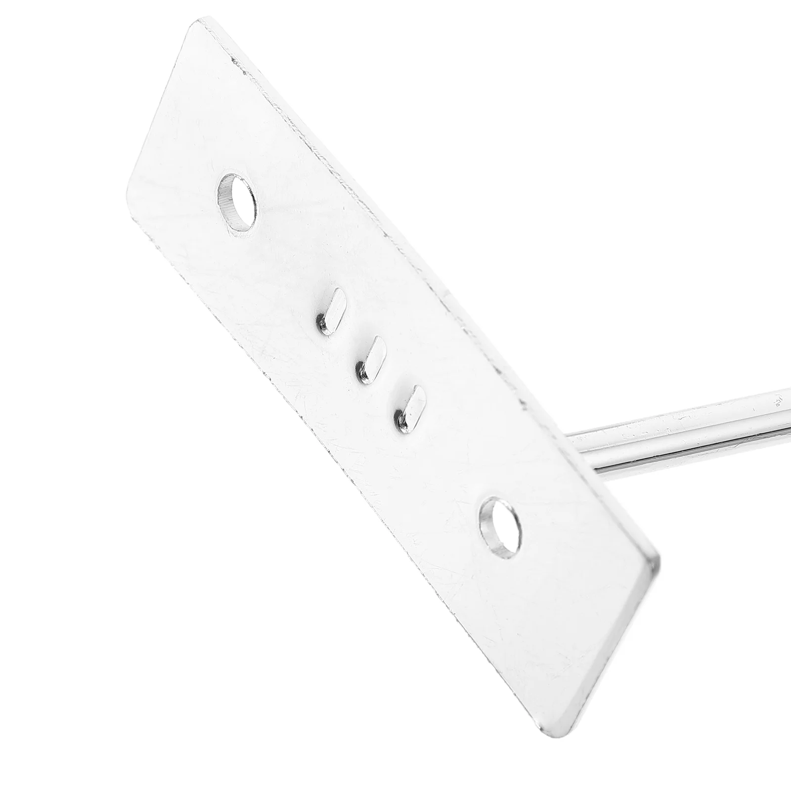2 Pcs Wall Shelves Single Line Hook Nail Straight Metal Pegboard Accessories Organizer Hooks Rack Shelf