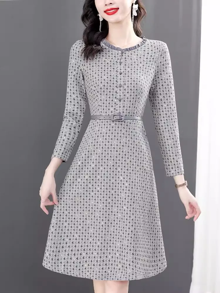 

Autumn Fashion Fashionable Dress for Women 2023 New High End Celebrity Style Spring Long Sleeve Dresses Women's Clothing Korean