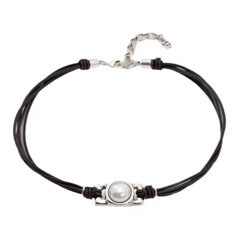 New UNOde50 2023 Fashion Electroplated 925 Gold Charm Knot Necklace Fashion Jewelry Jewelry Gift