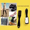 Double-sided Cleaning Brush Rubber Eraser Set Fit For Suede Nubuck Shoes Steel With Plastic Rubber Boot Cleaner Home Accessories 6