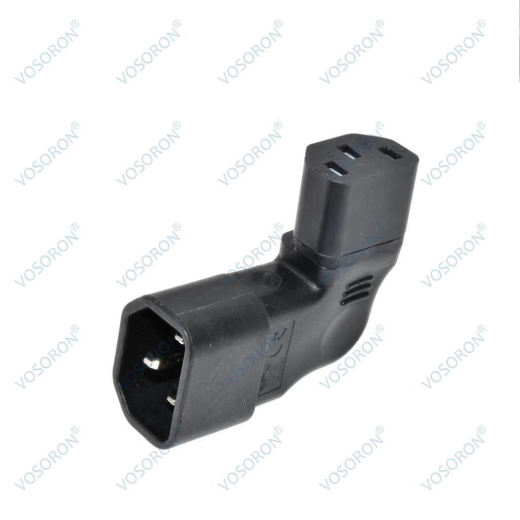 Cavo Adattatore Di Alimentazione Presa Schuko Tedesca Femmina - Iec C14 Maschio Cm 15 P 84970