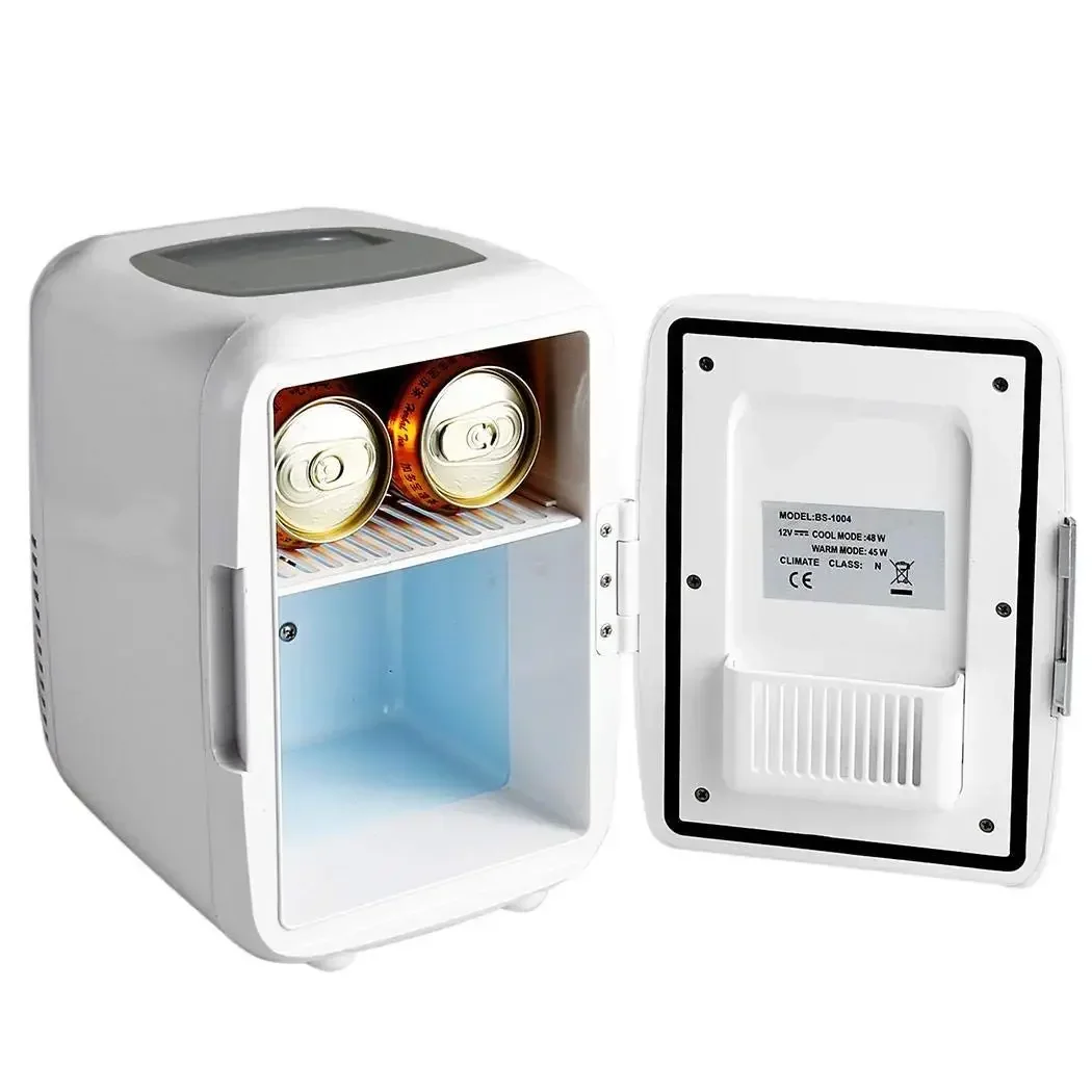 Dual-Use 4L Home Car Use Refrigerators Mini Refrigerators Freezer Cooling Heating Box Cosmetic Fridge Makeup