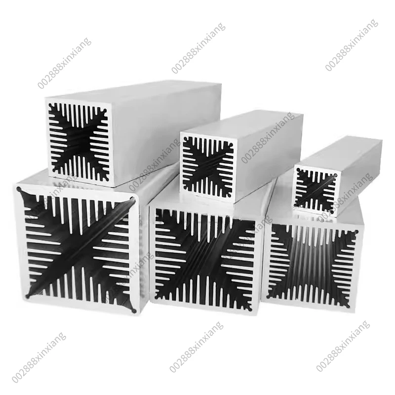 공냉식 고출력 히트 싱크 30-40*40 50*50 윈드 터널 라디에이터