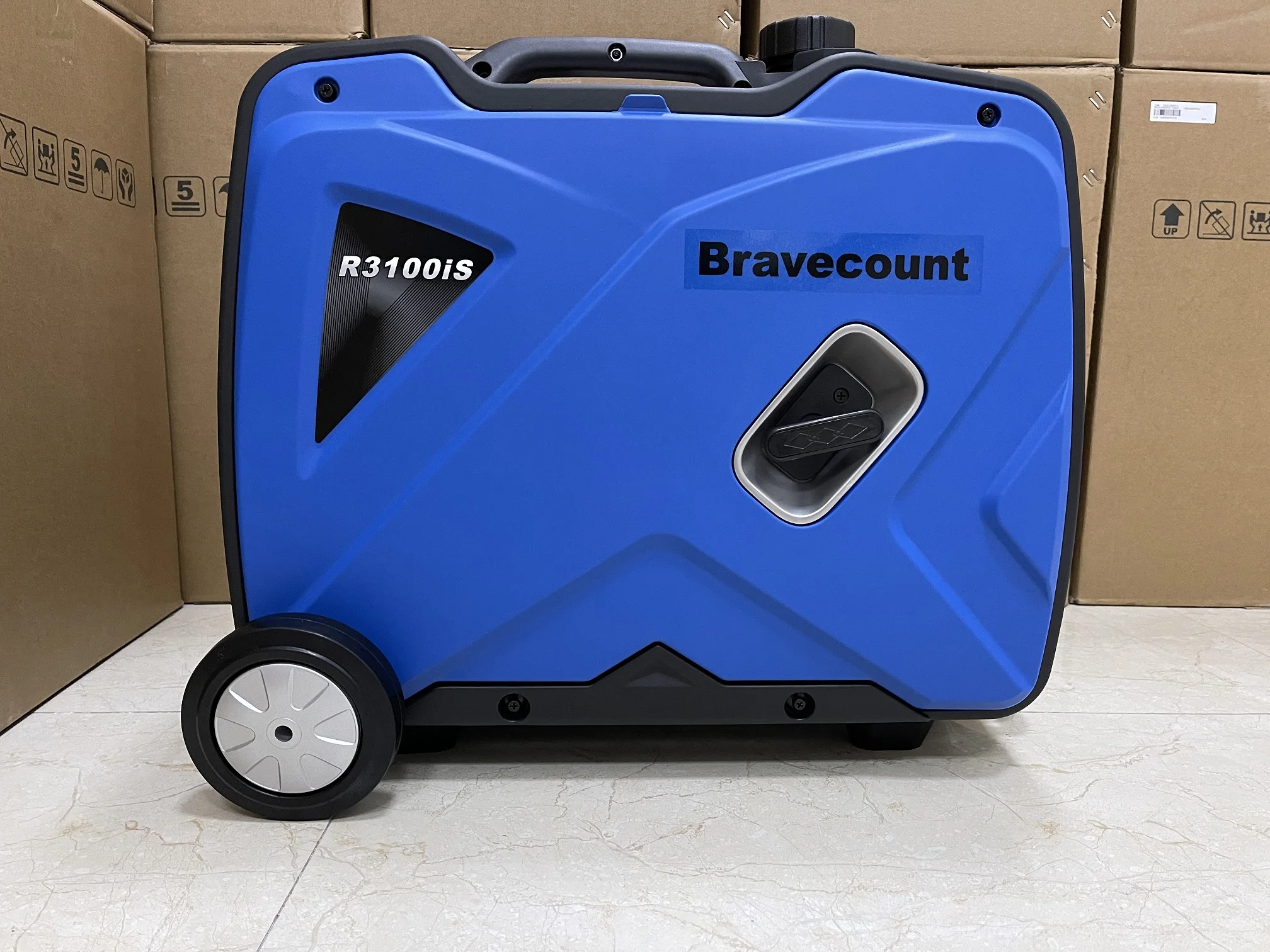

Inventory Clearance Factory Wholesale Price 3kW Blue European Portable Gasoline Generator