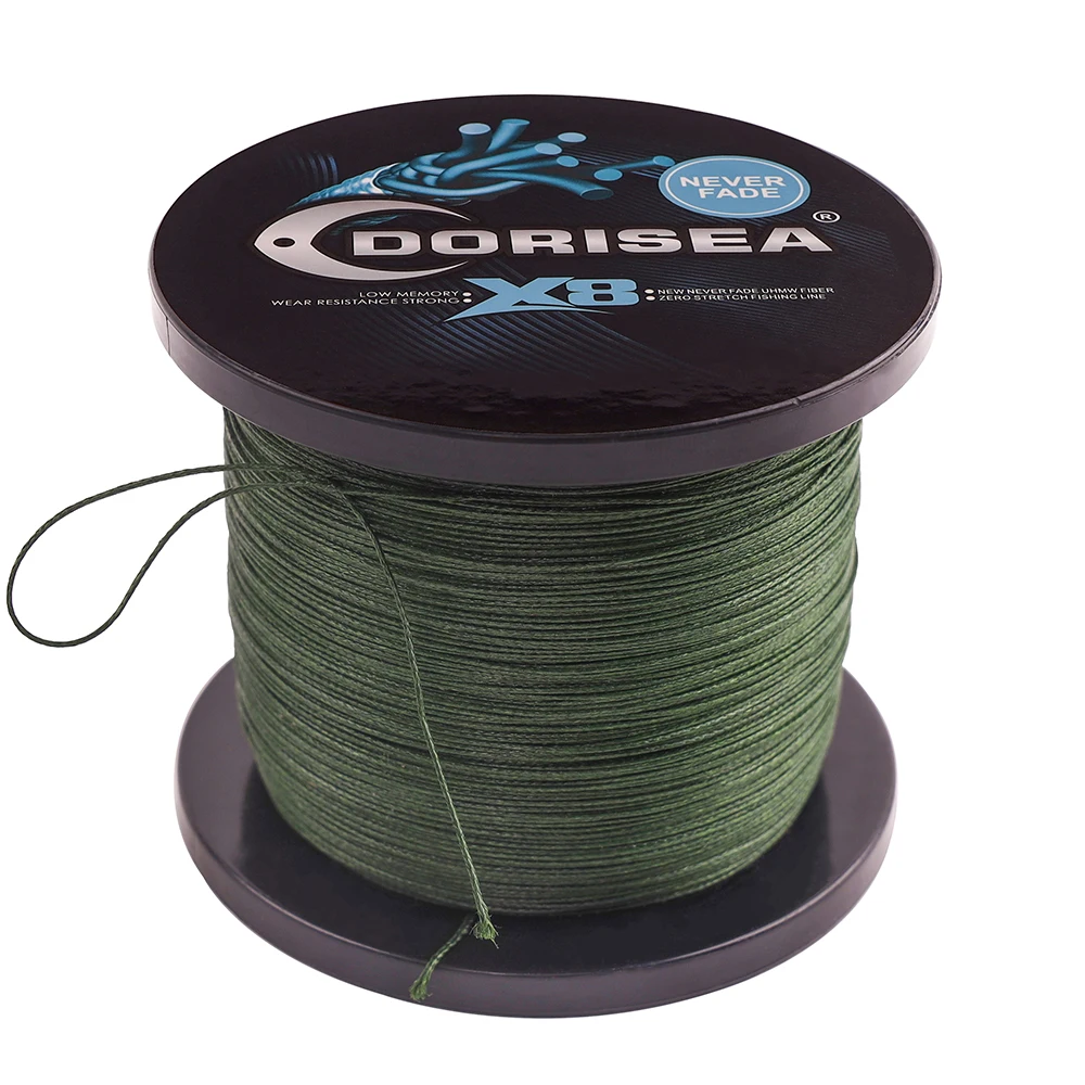 Treccia Da Pesca Dyneema 8 Fili – 300/500/1000 Metri, PE 12-160 LB, Per Mare