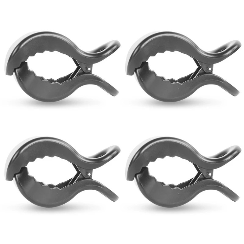 

4 Pack Baby Car for Seat Toy Lamp Pram Stroller Peg To Hook Cover Blanket Clips Nursing Cover Fixing Clamp