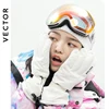 Extra Thick Men Women 2-IN-1 Mittens Ski Gloves Snowboard Snow Winter Sports Warm Waterproof Windproof Skiing Faux Leather Plam 5