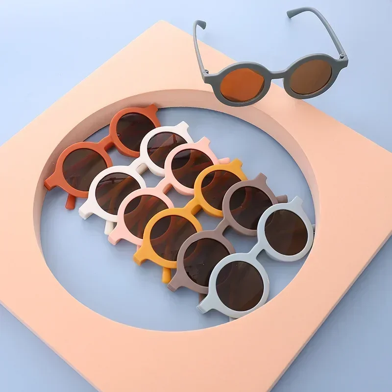 Kids Baby Sunglasses Children Lovely Sun Glasses Round Street Beat Girls Eyeglasses Protection Glasses Photography Accessories kids sunglasses,children sunglasses