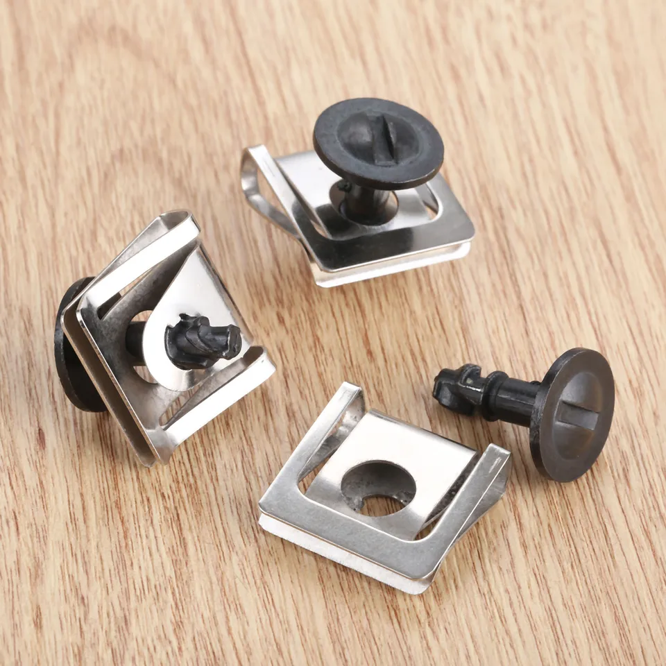 2 pz. Clip di fissaggio coperchio serbatoio acqua per Audi A4 S4 B8 A5 S5 2008-2015 8K0819664  34