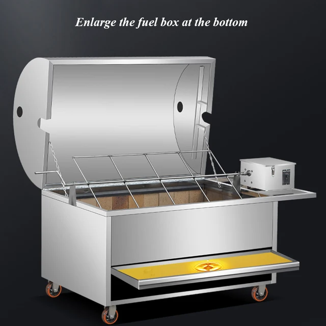 Special Oven For Roasting Whole Sheep Electric Household Stainless Steel Shelf Outdoor Fully Automatic Commercial